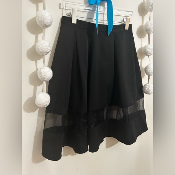 DONATED! Express High Waisted Inset Pleated Skirt - Picture 6 of 11